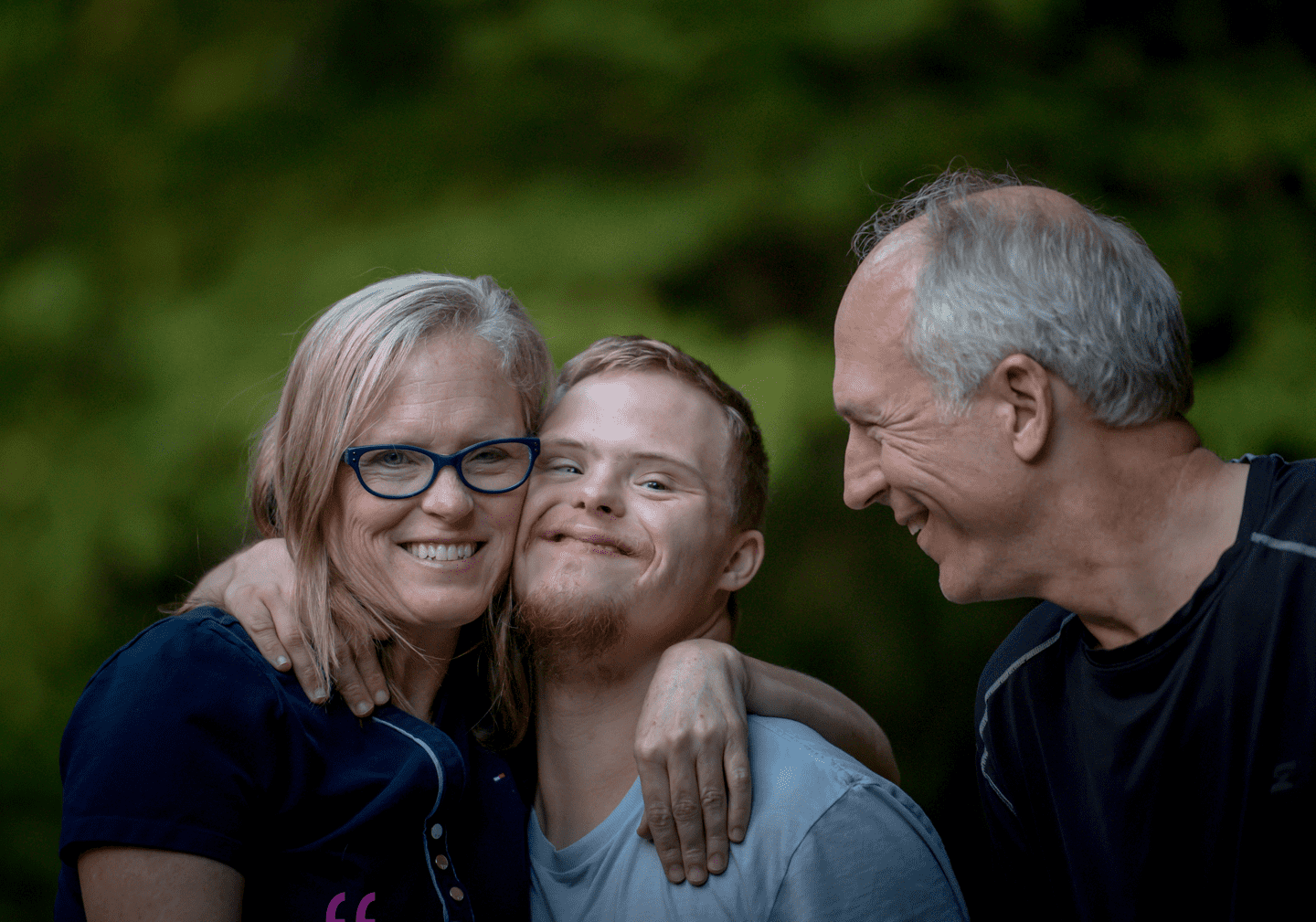 Parents with child